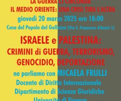 Palestina al galluzzo